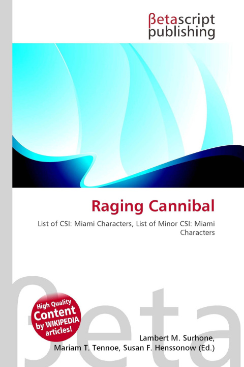 Kniha Raging Cannibal Mariam T. Tennoe