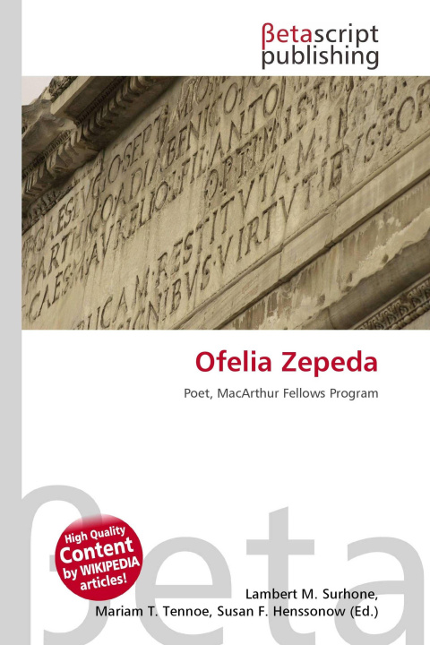 Kniha Ofelia Zepeda Mariam T. Tennoe