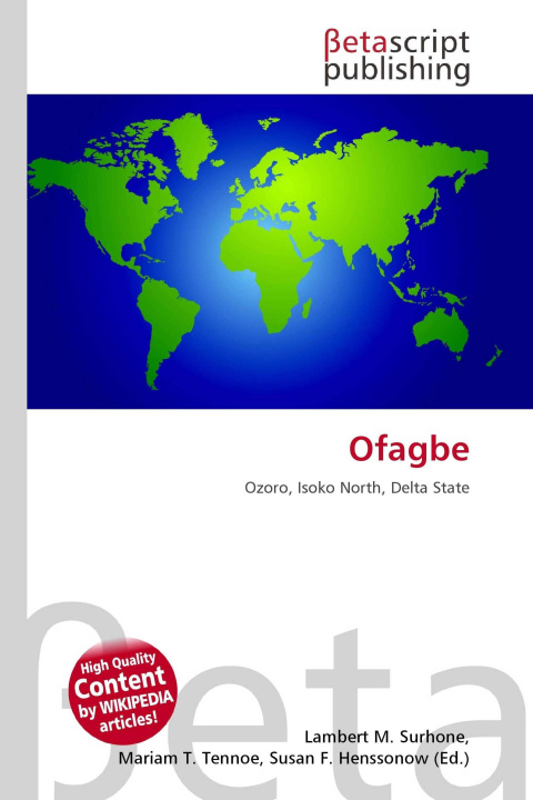 Könyv Ofagbe Mariam T. Tennoe