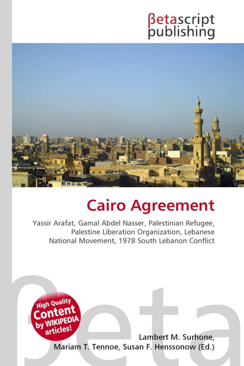 Knjiga Cairo Agreement Mariam T. Tennoe