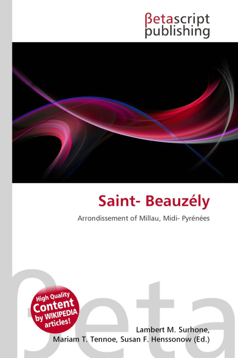 Book Saint- Beauzély Mariam T. Tennoe