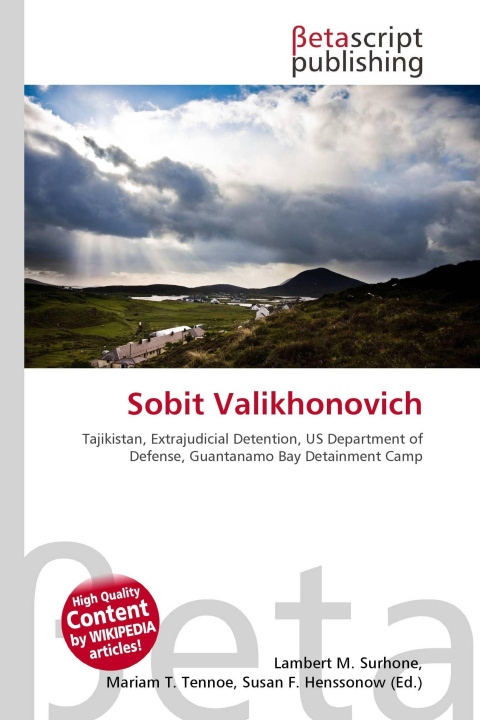 Kniha Sobit Valikhonovich Mariam T. Tennoe