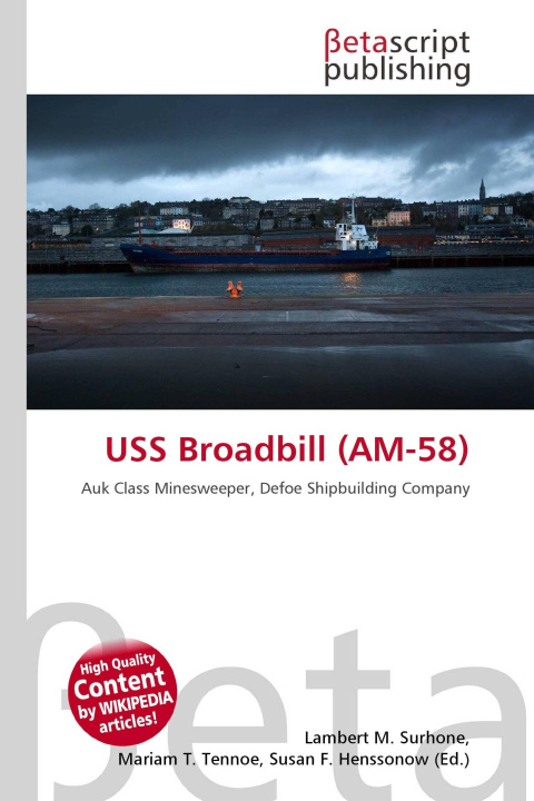 Kniha USS Broadbill (AM-58) Mariam T. Tennoe