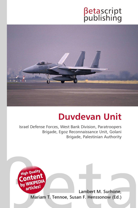 Kniha Duvdevan Unit Mariam T. Tennoe