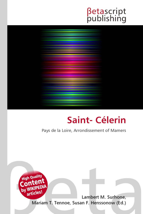 Kniha Saint- Célerin Mariam T. Tennoe