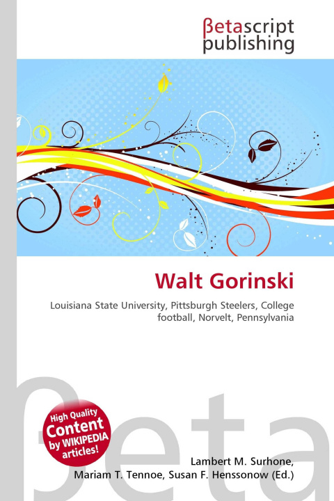 Kniha Walt Gorinski Mariam T. Tennoe