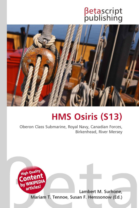 Kniha HMS Osiris (S13) Mariam T. Tennoe