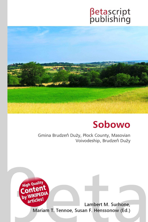 Kniha Sobowo Mariam T. Tennoe