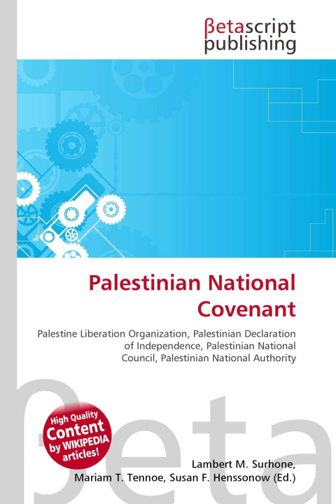 Knjiga Palestinian National Covenant Mariam T. Tennoe
