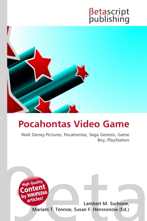 Kniha Pocahontas Video Game Mariam T. Tennoe