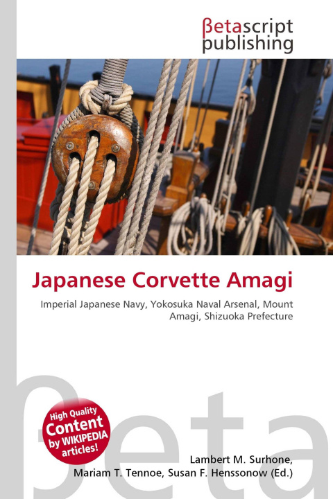 Kniha Japanese Corvette Amagi Mariam T. Tennoe