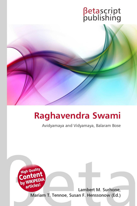Kniha Raghavendra Swami Mariam T. Tennoe