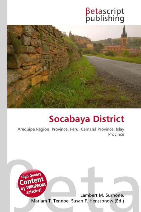 Kniha Socabaya District Mariam T. Tennoe