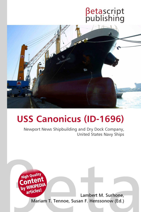 Книга USS Canonicus (ID-1696) Mariam T. Tennoe