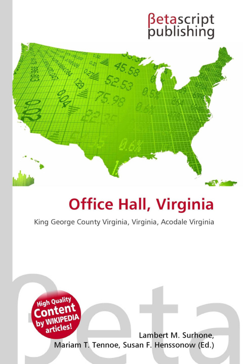 Kniha Office Hall, Virginia Mariam T. Tennoe