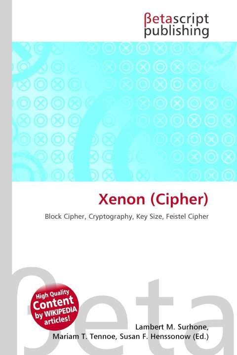 Kniha Xenon (Cipher) Mariam T. Tennoe