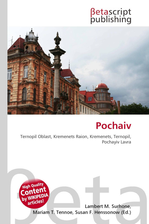Kniha Pochaiv Mariam T. Tennoe