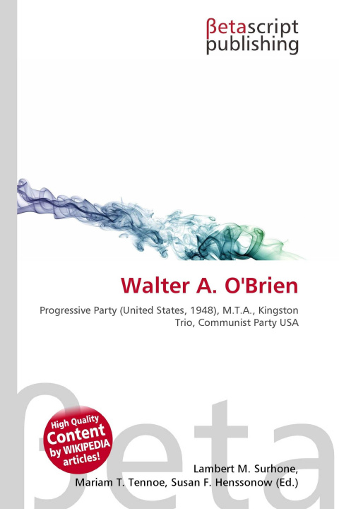 Kniha Walter A. O'Brien Mariam T. Tennoe