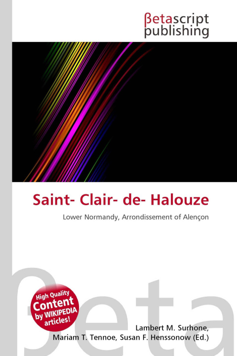 Kniha Saint- Clair- de- Halouze Mariam T. Tennoe