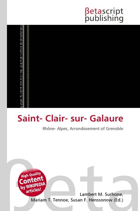 Book Saint- Clair- sur- Galaure Mariam T. Tennoe