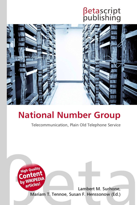 Книга National Number Group Mariam T. Tennoe
