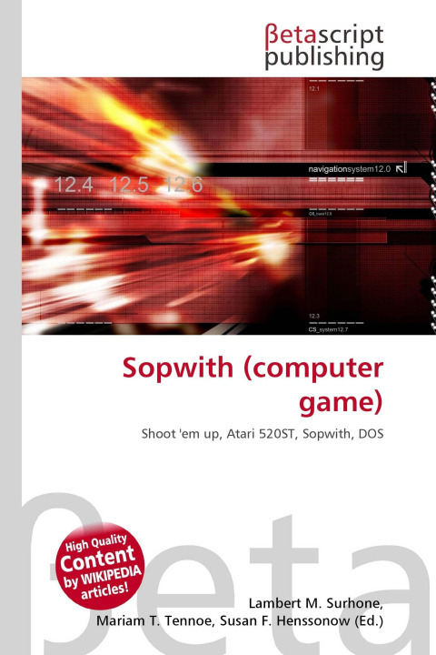 Book Sopwith (computer game) Mariam T. Tennoe