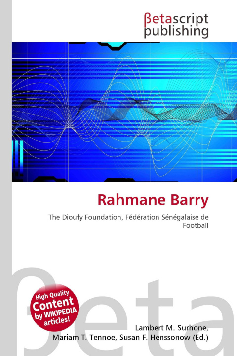 Knjiga Rahmane Barry Mariam T. Tennoe