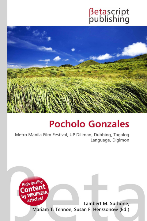Kniha Pocholo Gonzales Mariam T. Tennoe