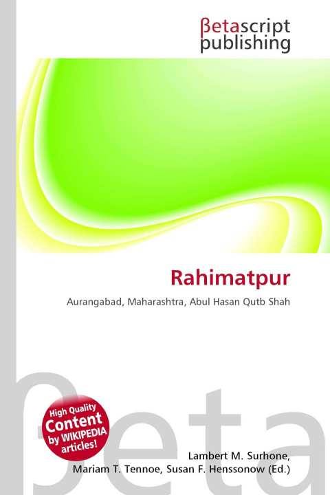 Book Rahimatpur Mariam T. Tennoe