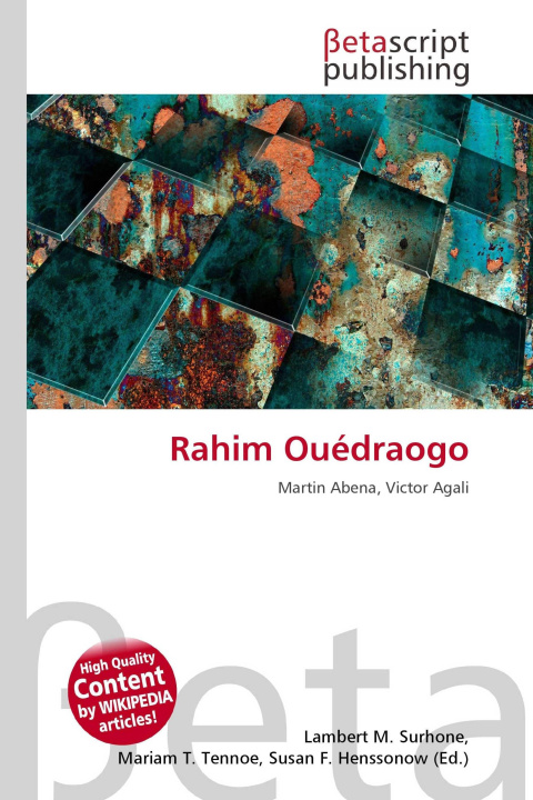 Boek Rahim Ouédraogo Mariam T. Tennoe