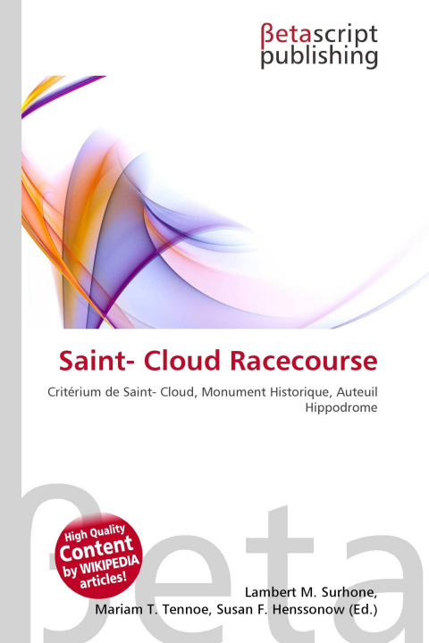 Kniha Saint- Cloud Racecourse Mariam T. Tennoe