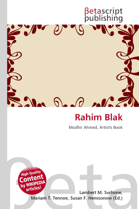 Könyv Rahim Blak Mariam T. Tennoe