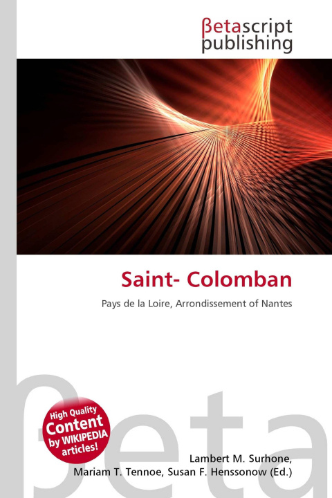 Kniha Saint- Colomban Mariam T. Tennoe