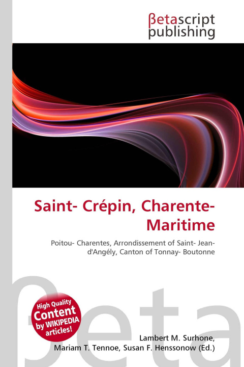 Boek Saint- Crépin, Charente- Maritime Mariam T. Tennoe