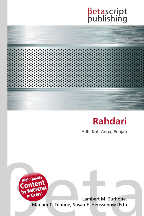 Kniha Rahdari Mariam T. Tennoe