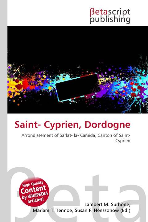 Knjiga Saint- Cyprien, Dordogne Mariam T. Tennoe