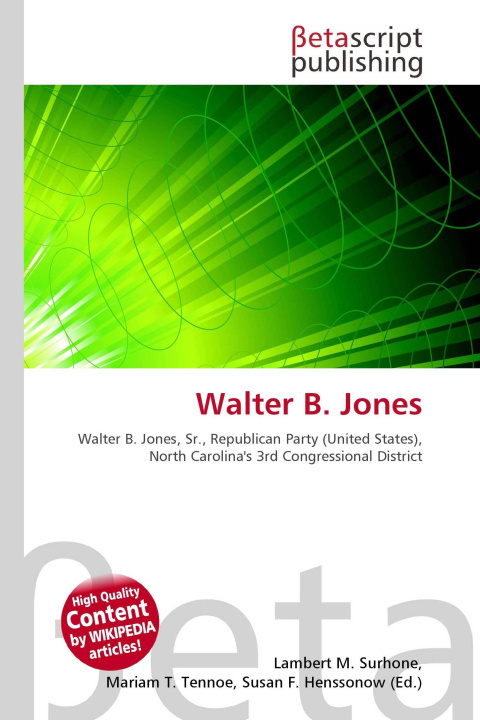 Knjiga Walter B. Jones Mariam T. Tennoe