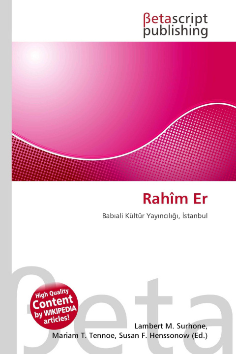 Book Rahîm Er Mariam T. Tennoe