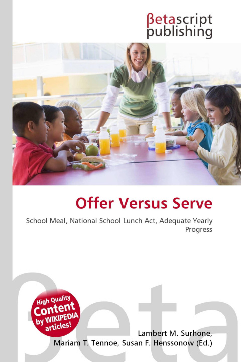 Kniha Offer Versus Serve Mariam T. Tennoe