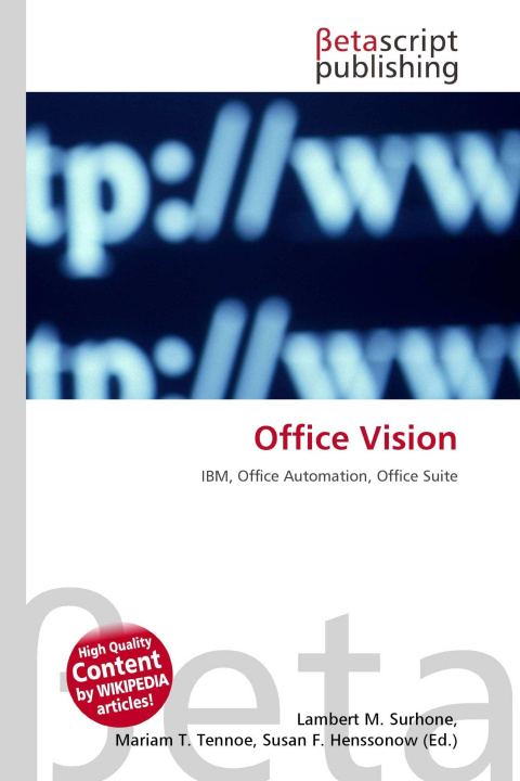 Kniha Office Vision Mariam T. Tennoe