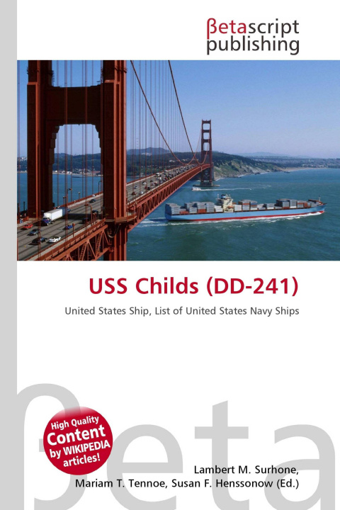 Kniha USS Childs (DD-241) Mariam T. Tennoe