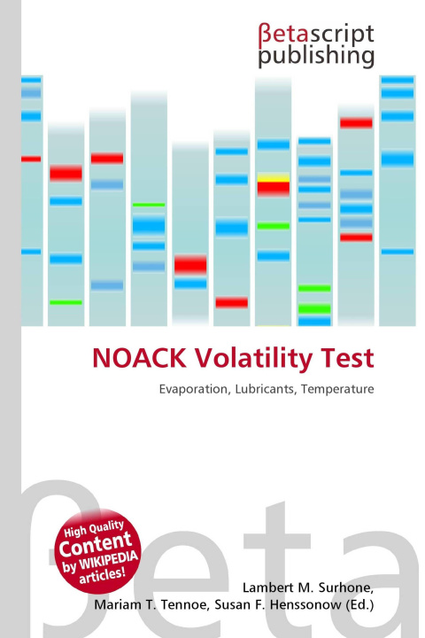 Kniha NOACK Volatility Test Mariam T. Tennoe