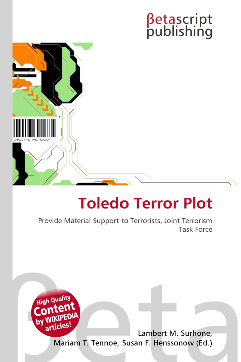 Book Toledo Terror Plot Mariam T. Tennoe