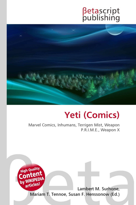 Kniha Yeti (Comics) Mariam T. Tennoe