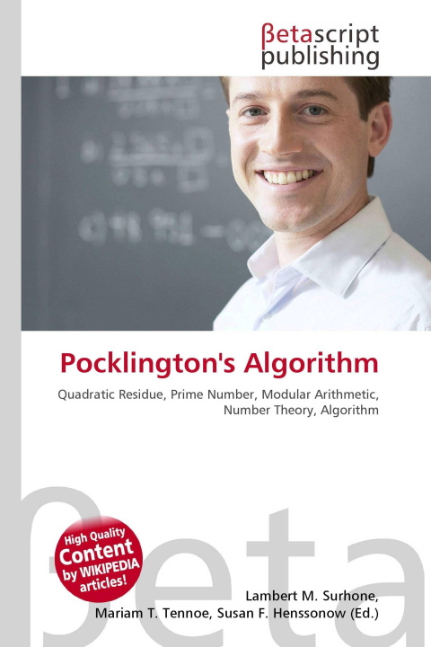Book Pocklington's Algorithm Mariam T. Tennoe