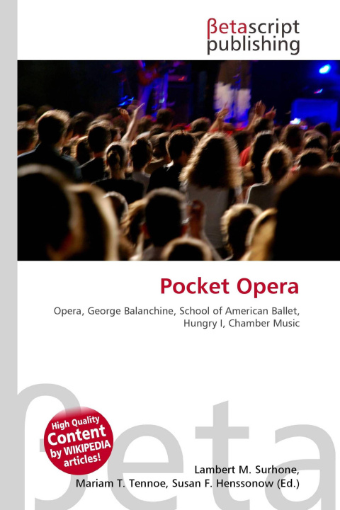 Kniha Pocket Opera Mariam T. Tennoe