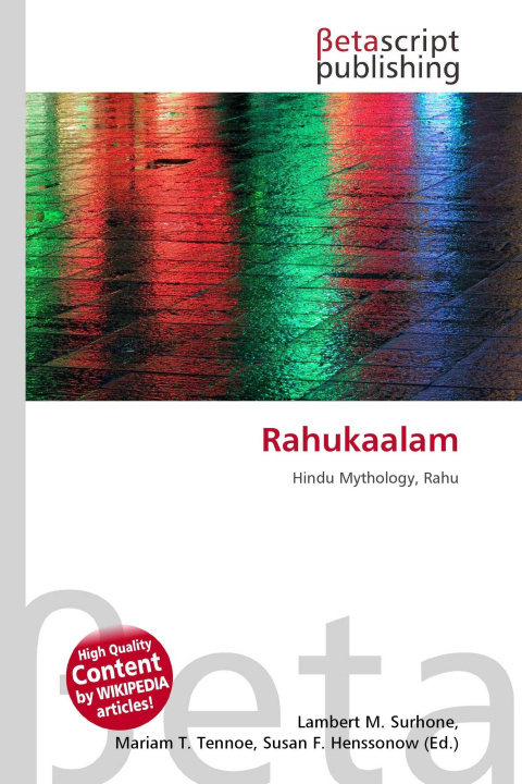 Book Rahukaalam Mariam T. Tennoe