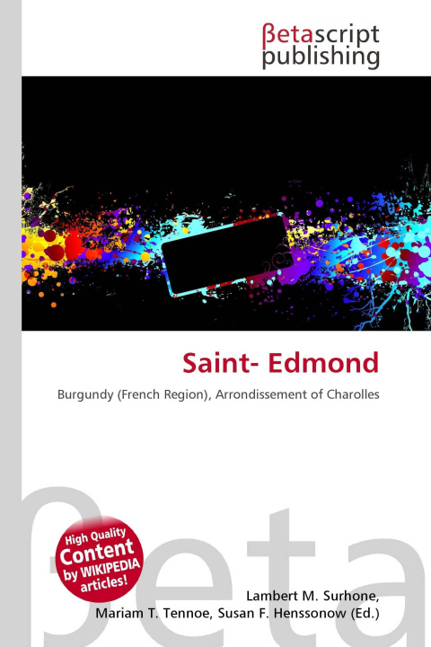 Kniha Saint- Edmond Mariam T. Tennoe
