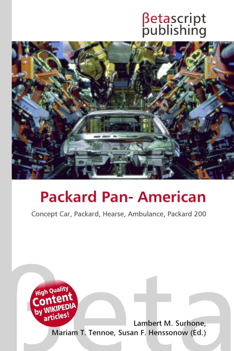 Book Packard Pan- American Mariam T. Tennoe