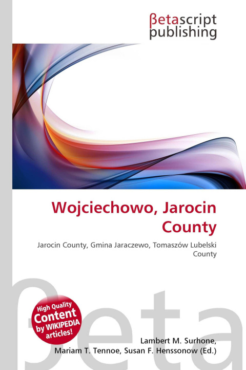 Kniha Wojciechowo, Jarocin County Mariam T. Tennoe
